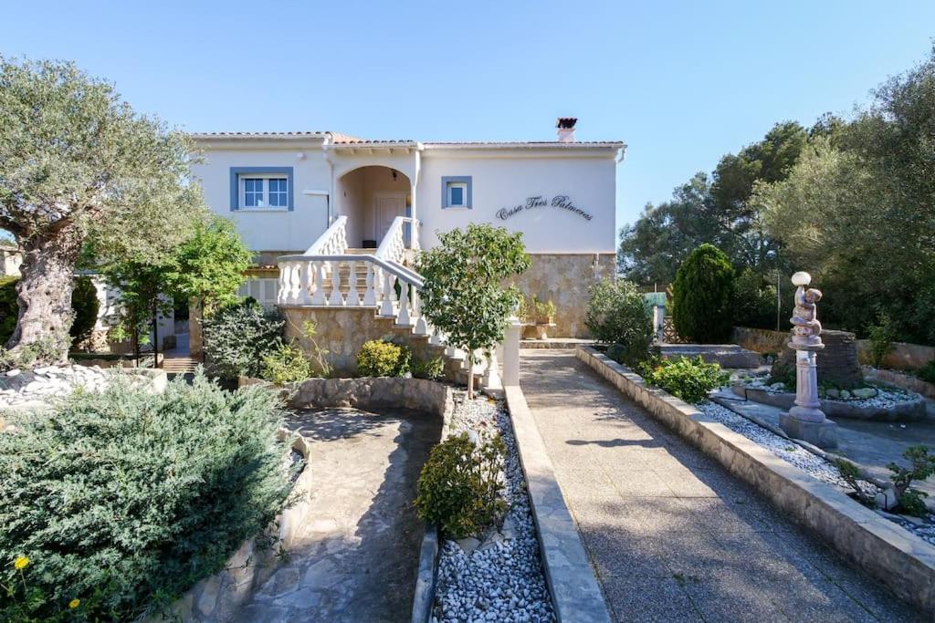 Moderne Villa, Pool+Meerblick,Schnelles Wifi,Klima Калас-де-Майорка Экстерьер фото