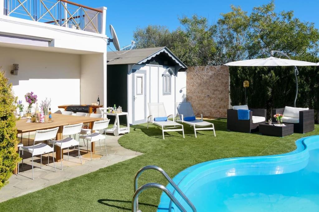 Moderne Villa, Pool+Meerblick,Schnelles Wifi,Klima Калас-де-Майорка Экстерьер фото