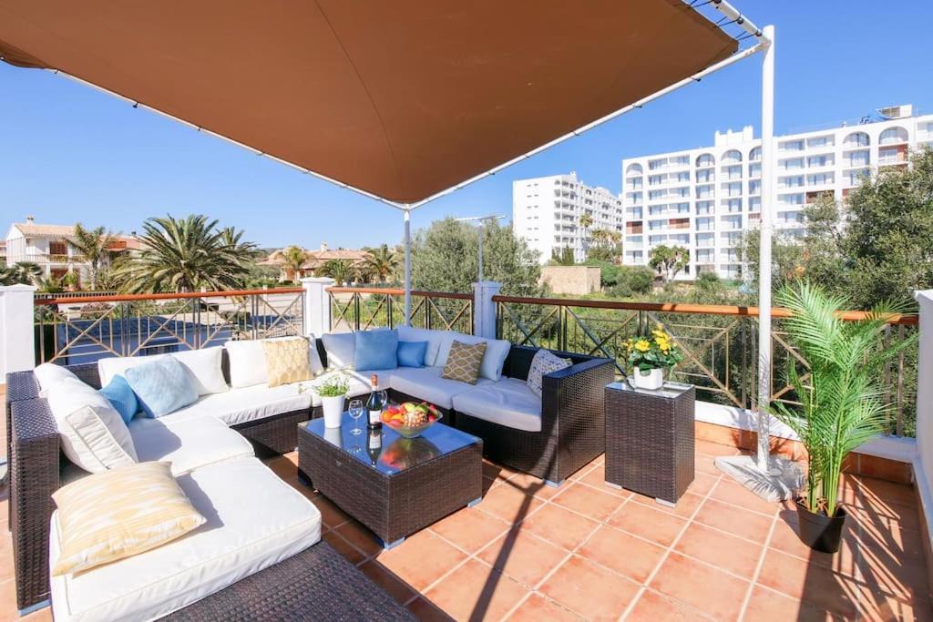 Moderne Villa, Pool+Meerblick,Schnelles Wifi,Klima Калас-де-Майорка Экстерьер фото